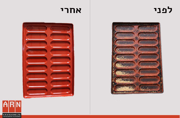 תבנית לחמניות HOT DOG